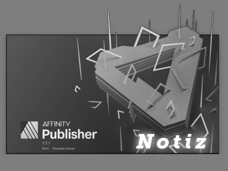 Affinity Publisher veröffentlicht